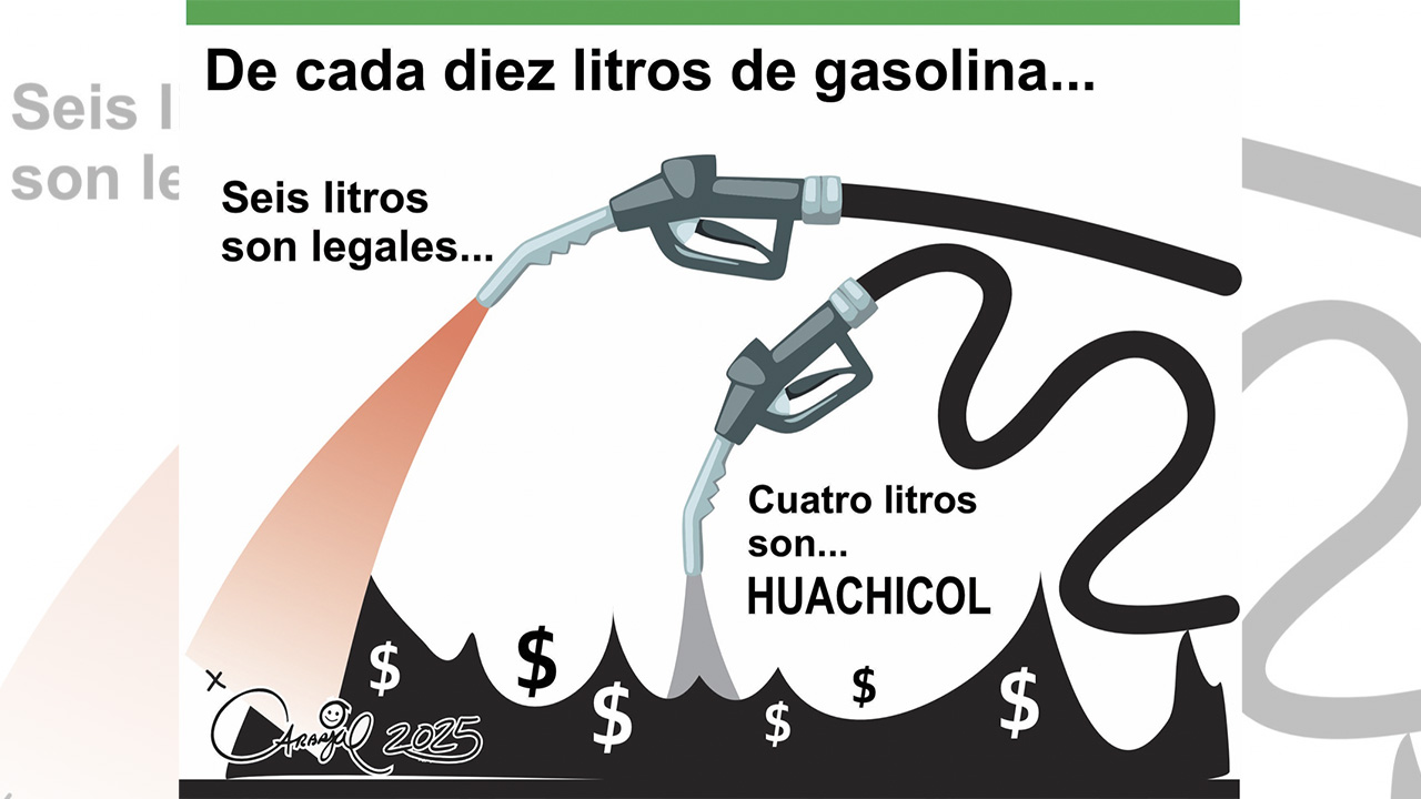 Transparente lo del huachicol...