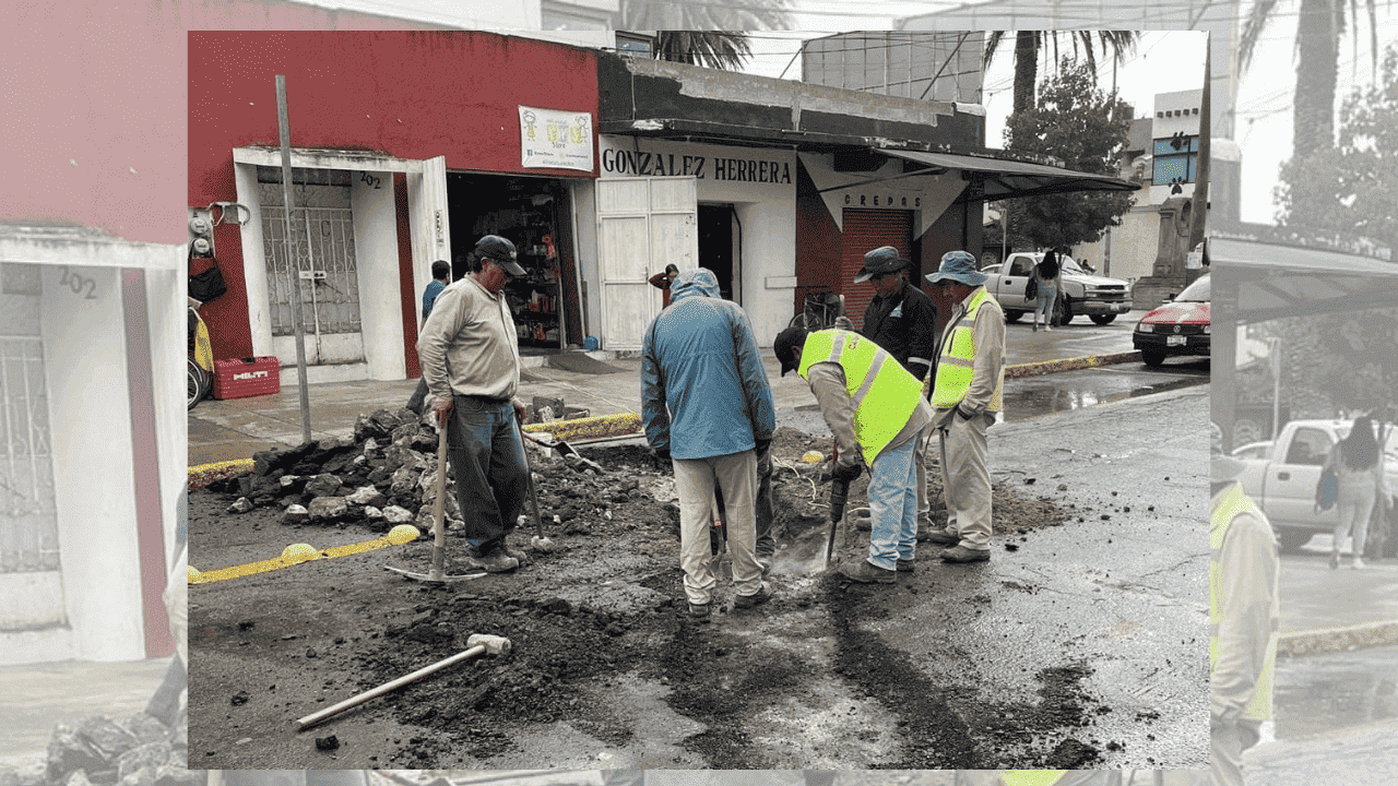 Javier Rivera refuerza la atención a reportes de fugas de agua en Apizaco