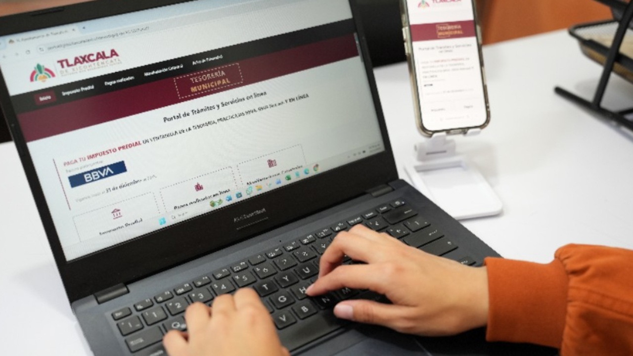 Ayuntamiento de Tlaxcala incorpora el pago en línea del impuesto predial para facilitar trámites ciudadanos