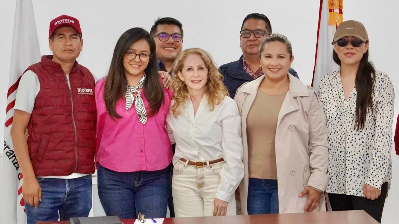 Marcela González encabeza primera sesión del año del comité ejecutivo estatal de Morena Tlaxcala