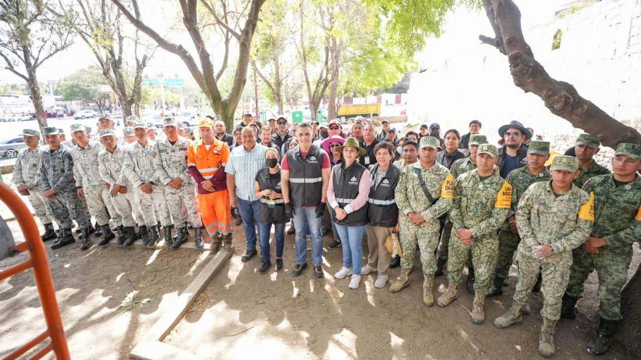 Con macrofaena rescata gobierno de Alfonso Sánchez García el parque Tlahuicole