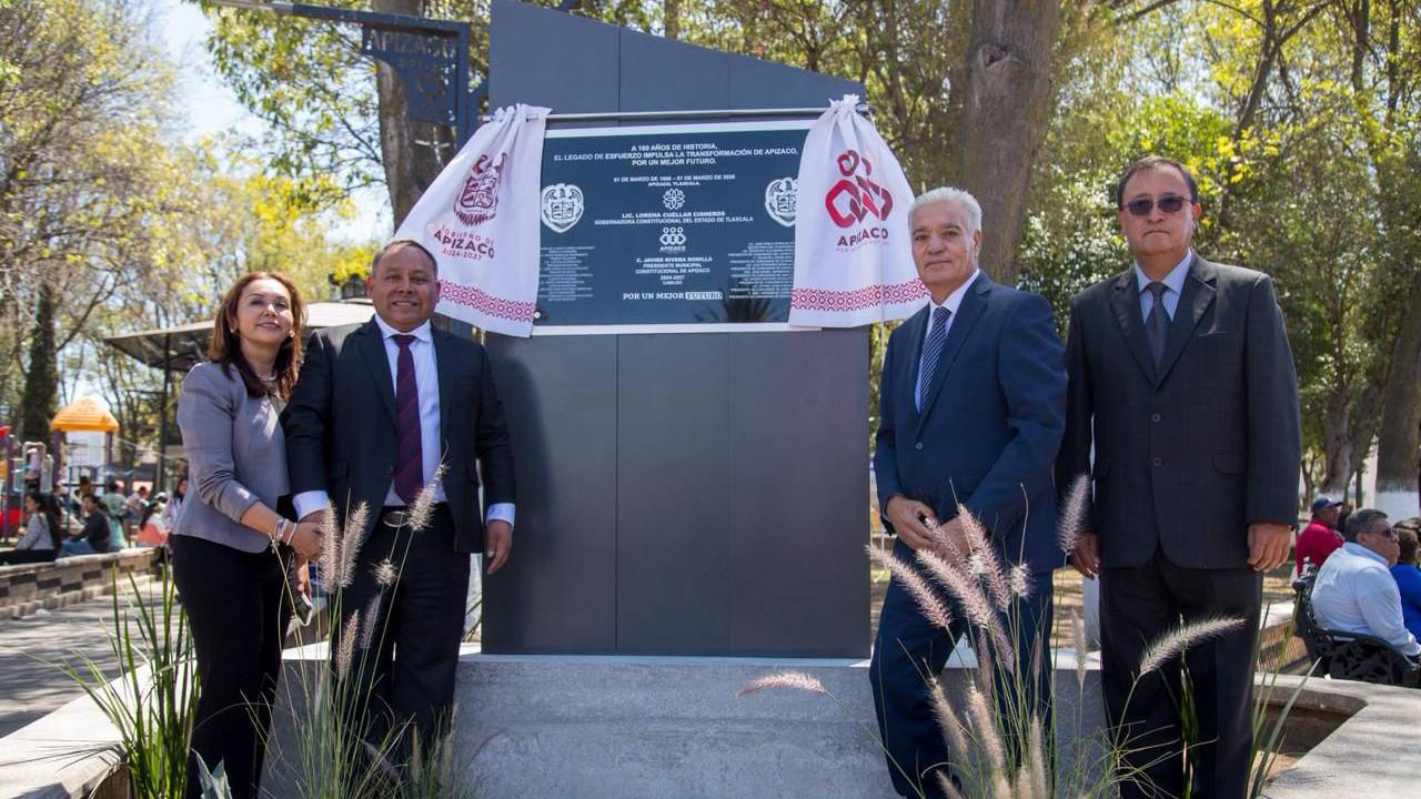 “A 160 años de historia, el legado de esfuerzo impulsa la transformación de Apizaco, por un mejor futuro”: Javier Rivera Bonilla