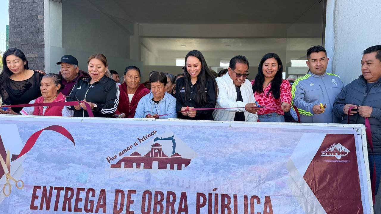 Inaugura Aline Lazo Caballero la Casa de Día del Adulto Mayor en Ixtenco