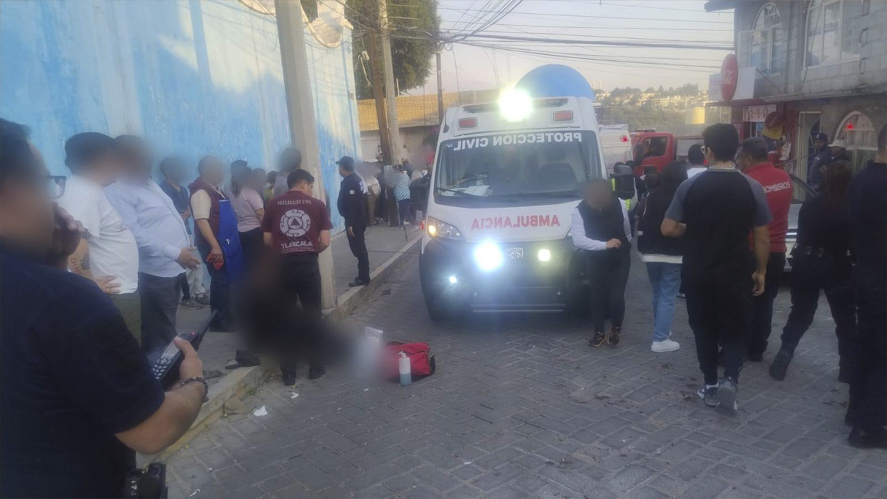 Totolac atiende explosión en domicilio de Acxotla del Río