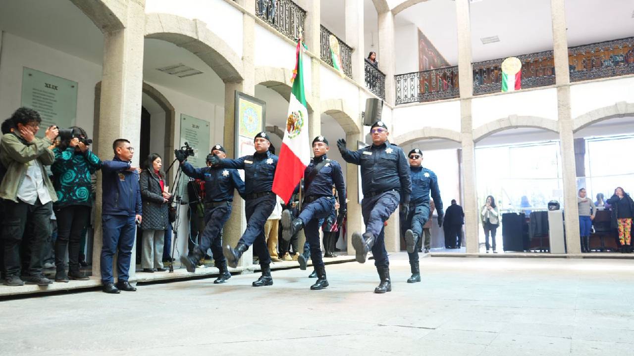 LXV Legislatura conmemoró el Día de la Bandera en el Congreso del Estado