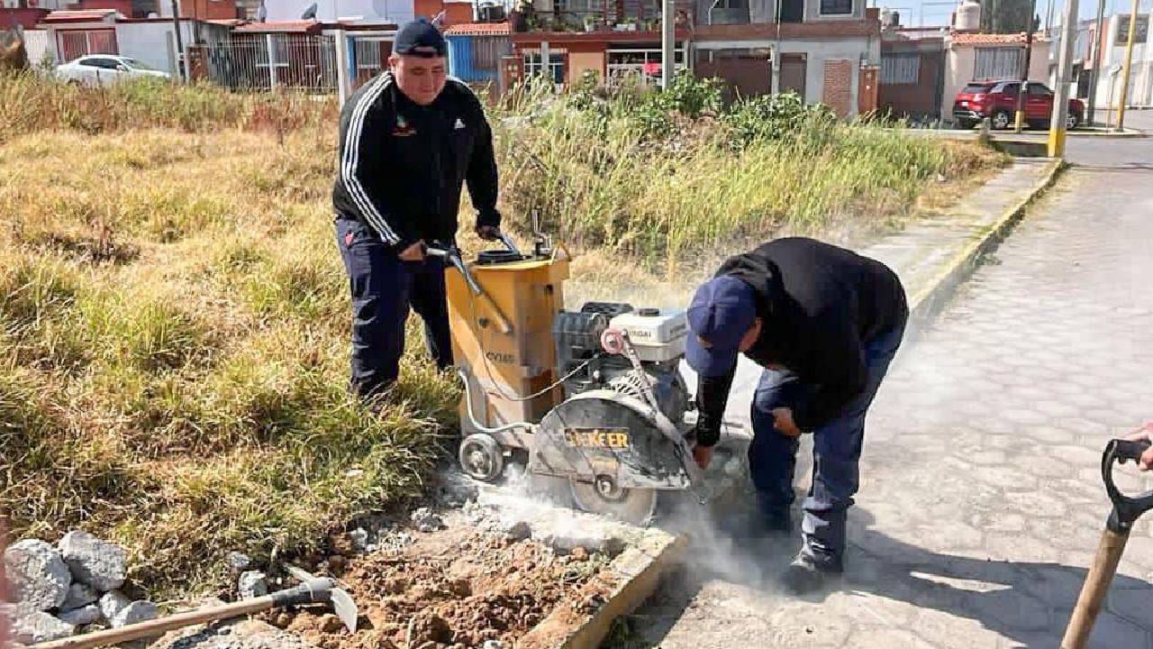 Gobierno de Alfonso Sánchez que escucha y resuelve trabaja en territorio para mejorar la infraestructura urbana