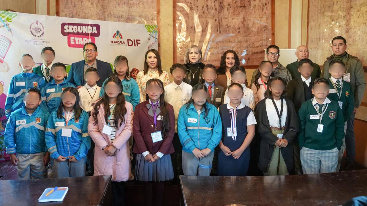 Ayuntamiento de Tlaxcala fue sede de la segunda etapa de selección del Parlamento Infantil 2026