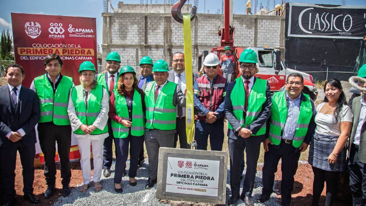 Javier Rivera inicia obra de casi 25 mdp: nuevo edificio de CAPAMA será emblema contra la corrupción