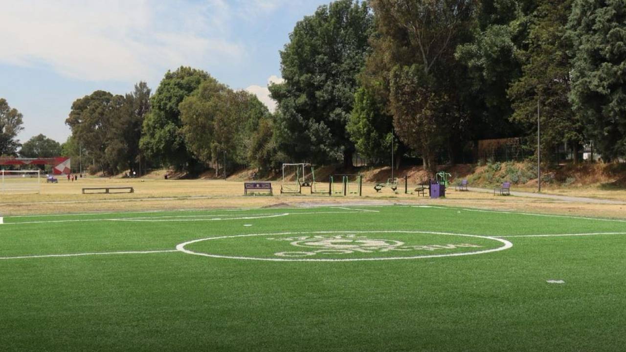 Totolac avanza en proyecto de cancha de fútbol 5 en zaragoza rumbo al 2026