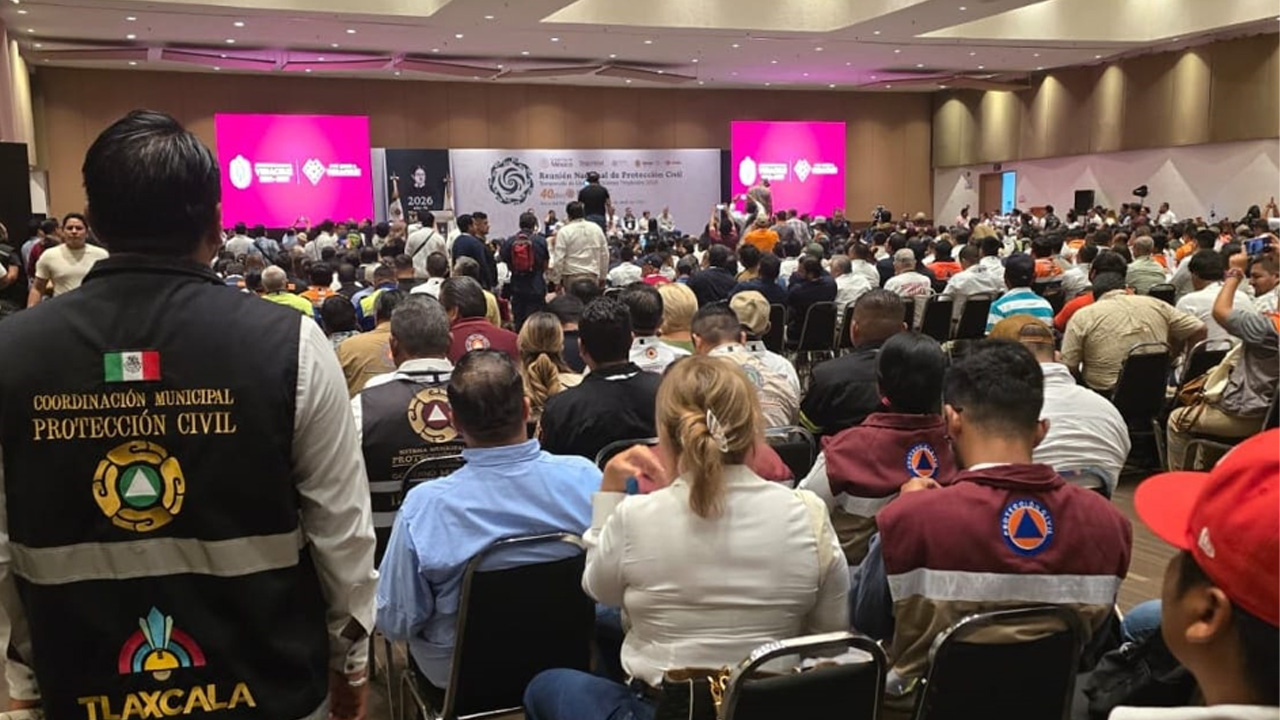 Fortalece ayuntamiento de Tlaxcala estrategias de respuesta ante emergencias en reunión nacional