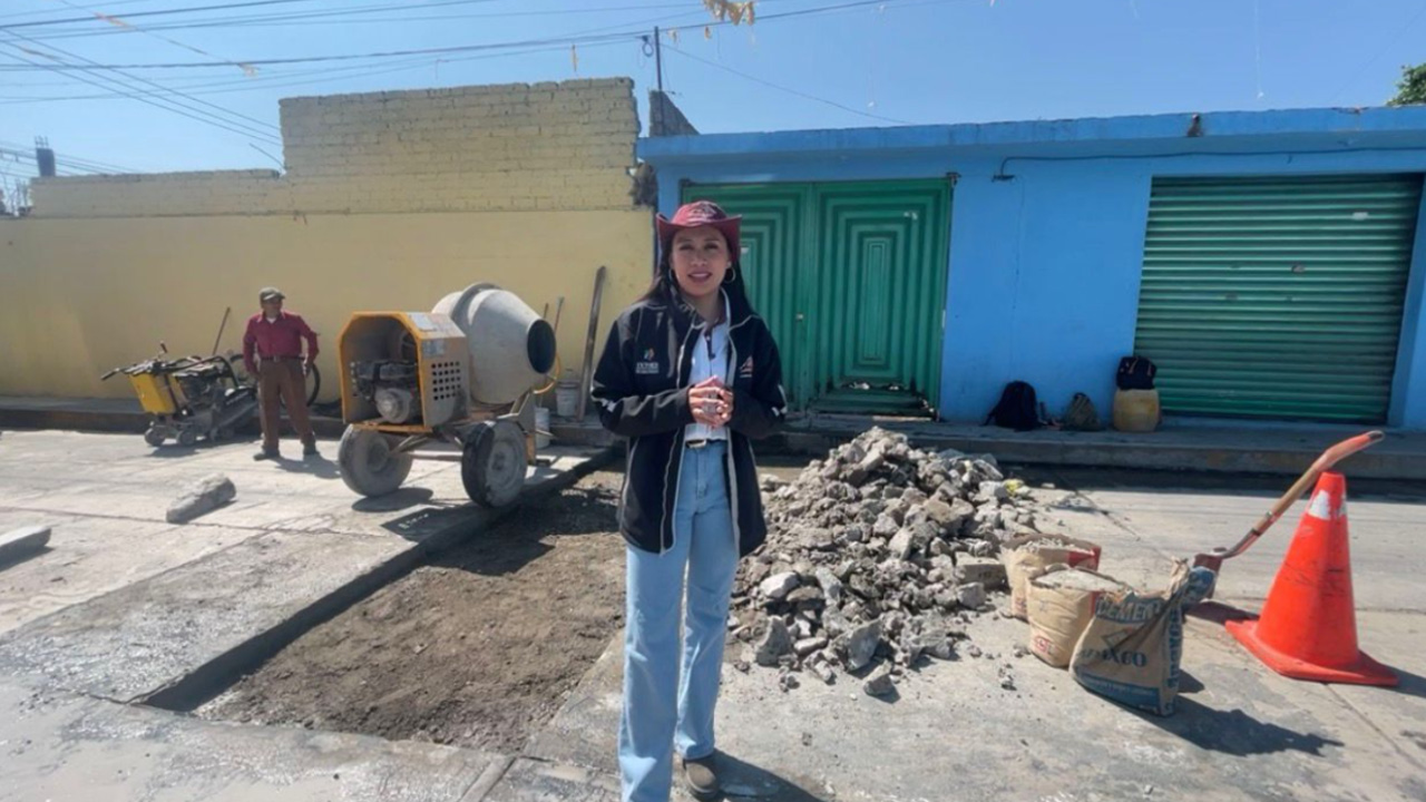 Inicia en Ixtenco el Programa de Bacheo para mejorar la movilidad en el municipio