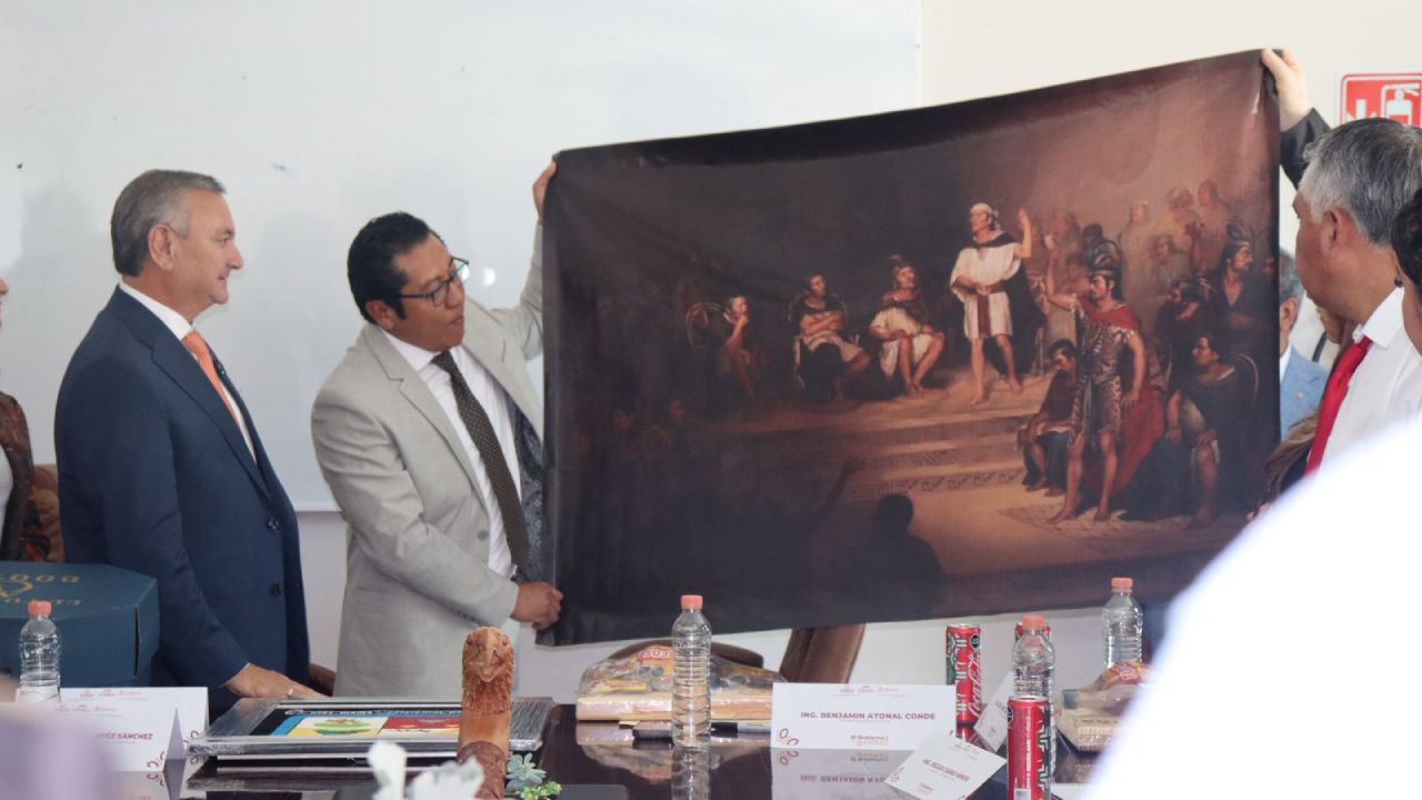 Totolac concreta acuerdo de hermanamiento con Guadalupe, Nuevo León