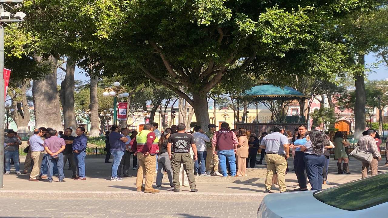 Ayuntamiento de Tlaxcala activa protocolos tras sismo percibido en la capital