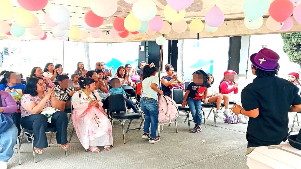 Fomenta ayuntamiento de Tlaxcala convivencia y creatividad infantil con la jornada cultural por el día de la niñez