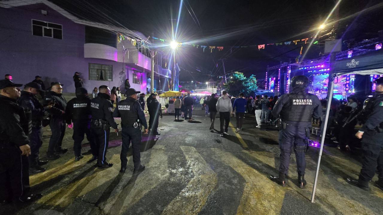 Con presencia y trabajo coordinado se mantiene la paz y el orden en bailes populares
