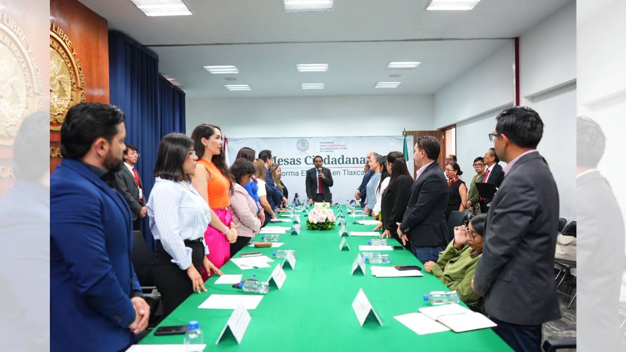 Inician en el Congreso, Mesas Ciudadanas para la Reforma Electoral en Tlaxcala 2026