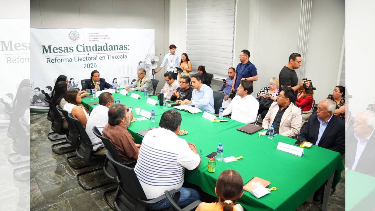 Inician mesas ciudadanas convocadas por la Comisión de Asuntos Electorales del congreso