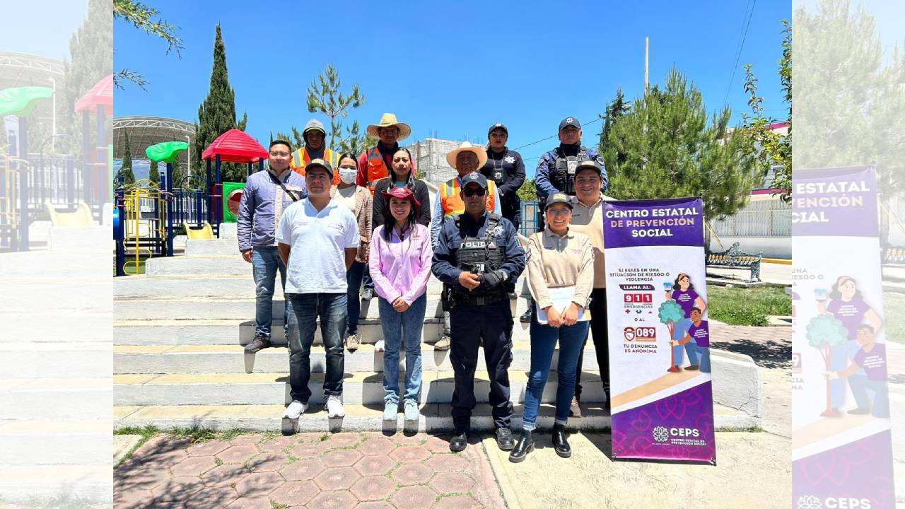 Gobierno Municipal de Ixtenco realiza jornada de recuperación de espacios públicos