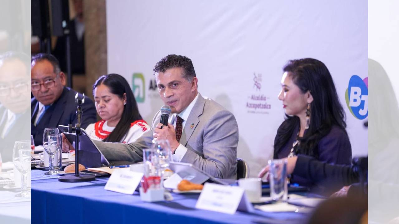 Preside Alfonso Sánchez García el segundo encuentro del M20 del PNUD en CDMX