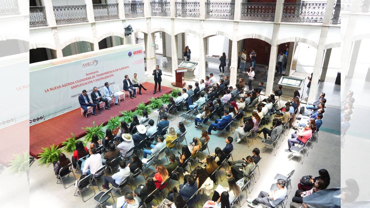 Realizan en el Congreso del Estado Seminario en materia de transparencia y digitalización en Tlaxcala