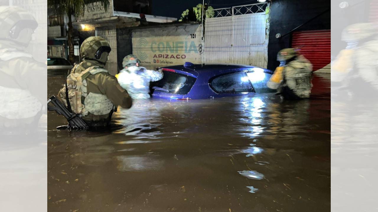 Saldo blanco tras intensas lluvias en Apizaco; Autoridades mantienen operativo de atención a familias afectadas