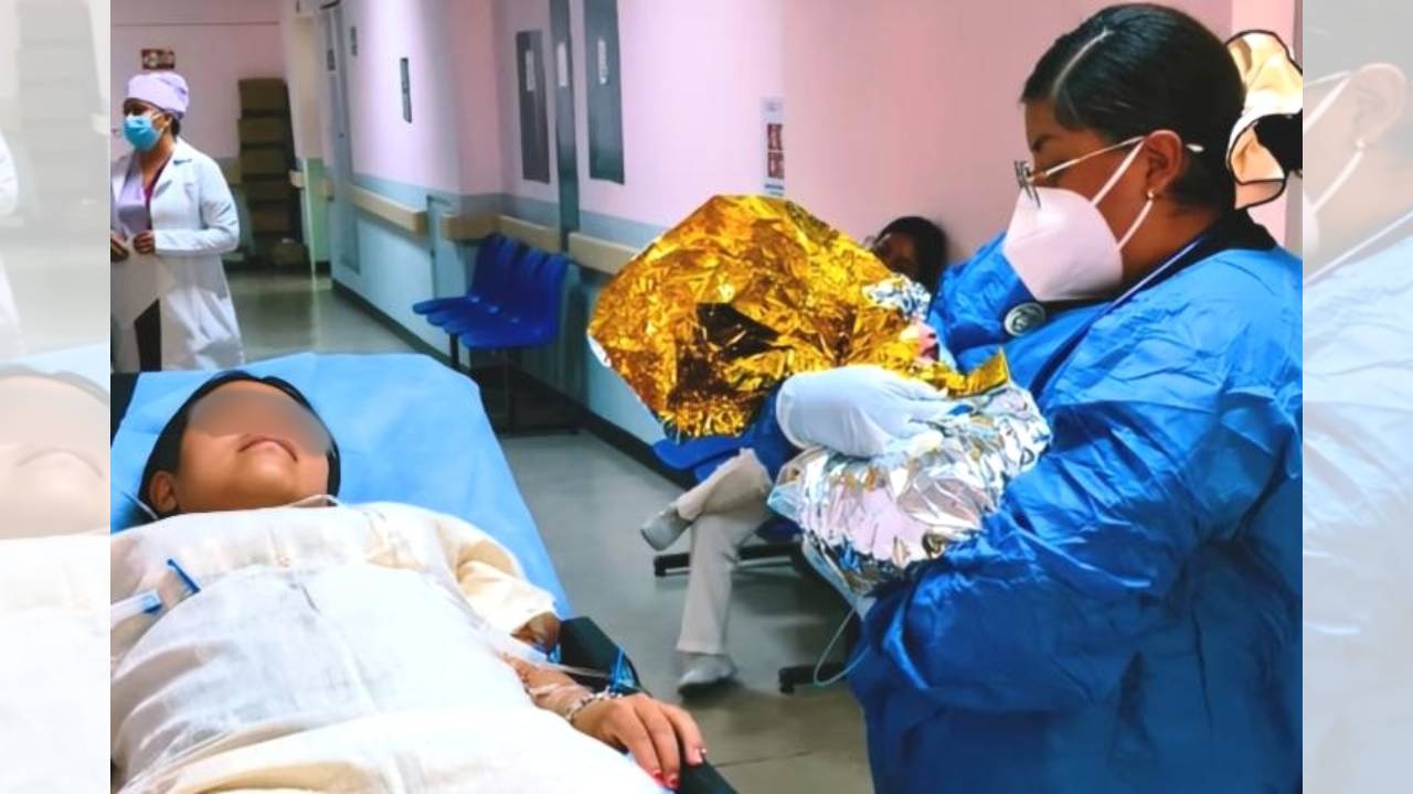 Una nueva Tlaxcalteca llegó al mundo gracias a la rápida acción de paramédicos de la capital