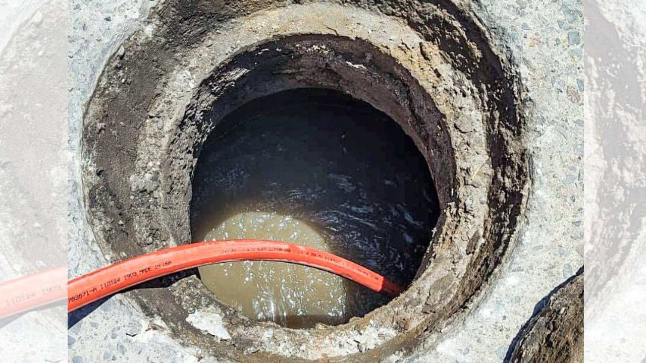 Ayuntamiento de Tlaxcala resuelve problema de drenaje en Ocotlán