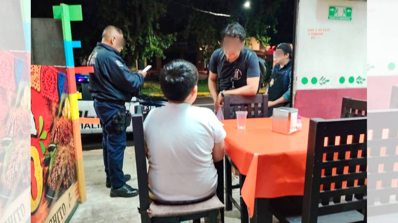 Coordinación oportuna de la policía municipal de Tlaxcala, el SMDIF y Vecinos Vigilantes reúne a menor con su familia