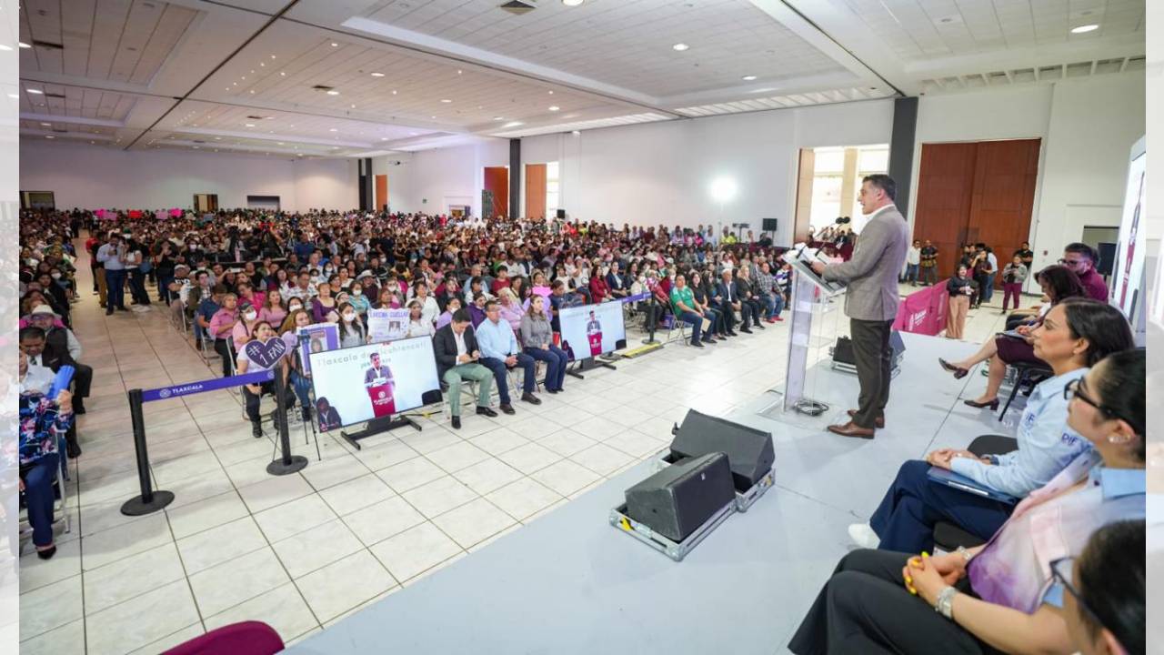 “Nunca más habrá separación entre el pueblo y su gobierno”: Alfonso Sánchez García llama a seguir construyendo juntos la historia de Tlaxcala