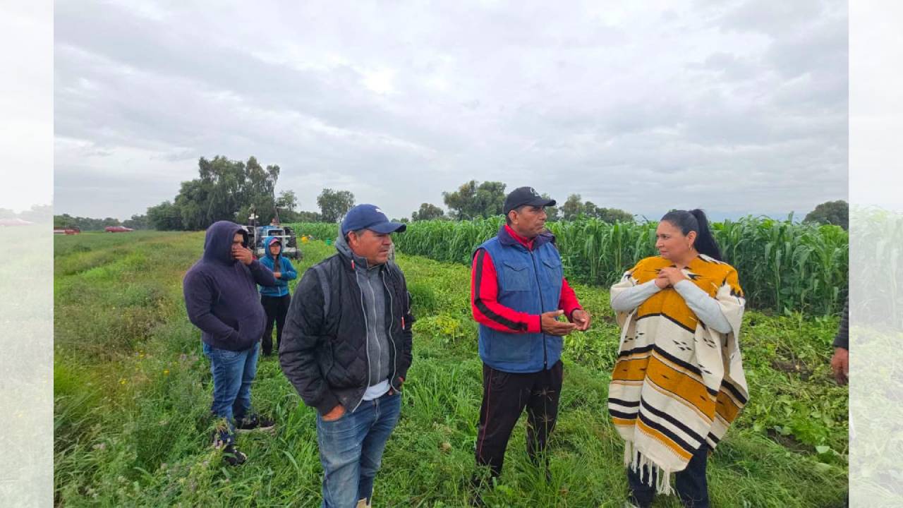Ana Lilia Rivera reivindica al campo tlaxcalteca como una de las mayores fortalezas de México