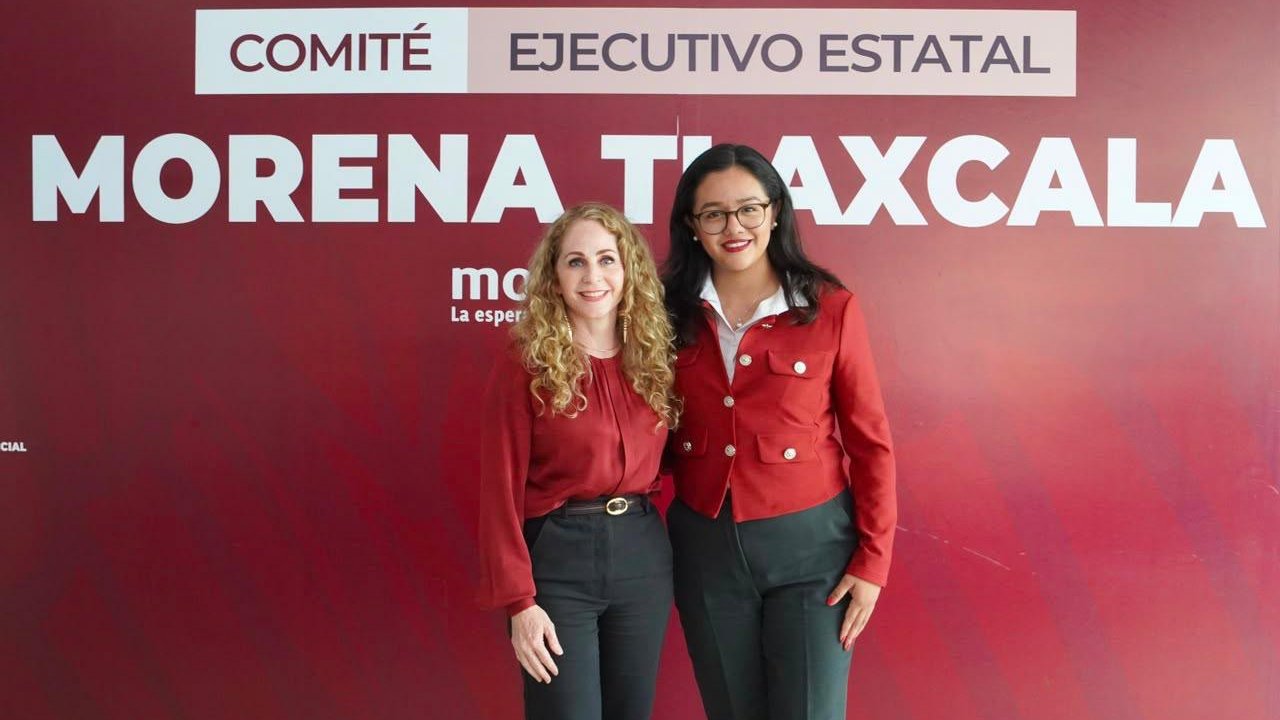 Marcela González deja la dirigencia estatal de Morena en Tlaxcala; Jaina Daniela Flores asume la presidencia interina