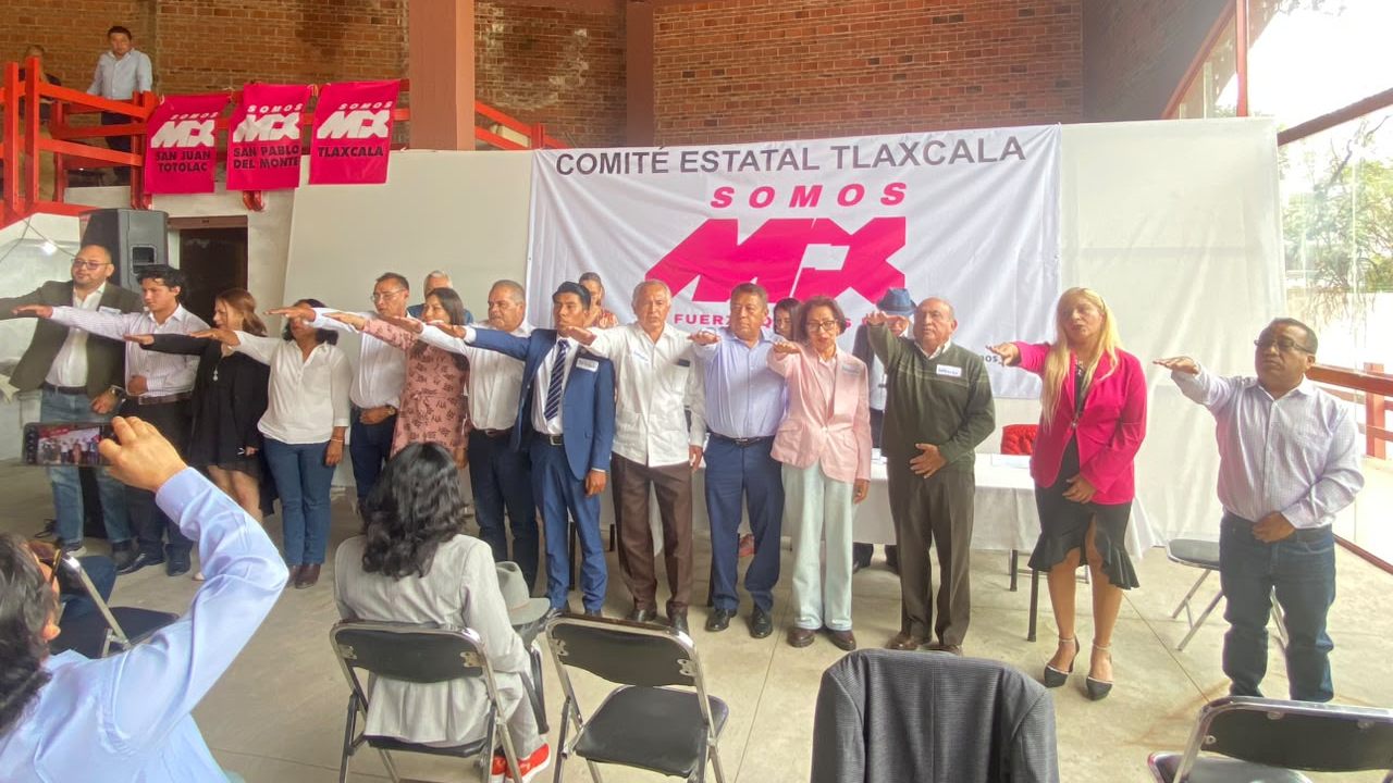 Somos México aterriza en Tlaxcala y nombra a Juan Carlos Briones como su primer dirigente estatal