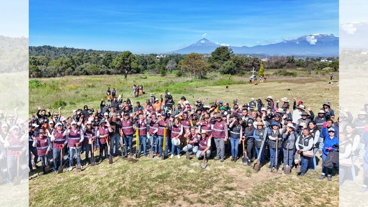 Continúa ayuntamiento de Tlaxcala las macrofaenas con jornada de reforestación en Cuauhtelulpan