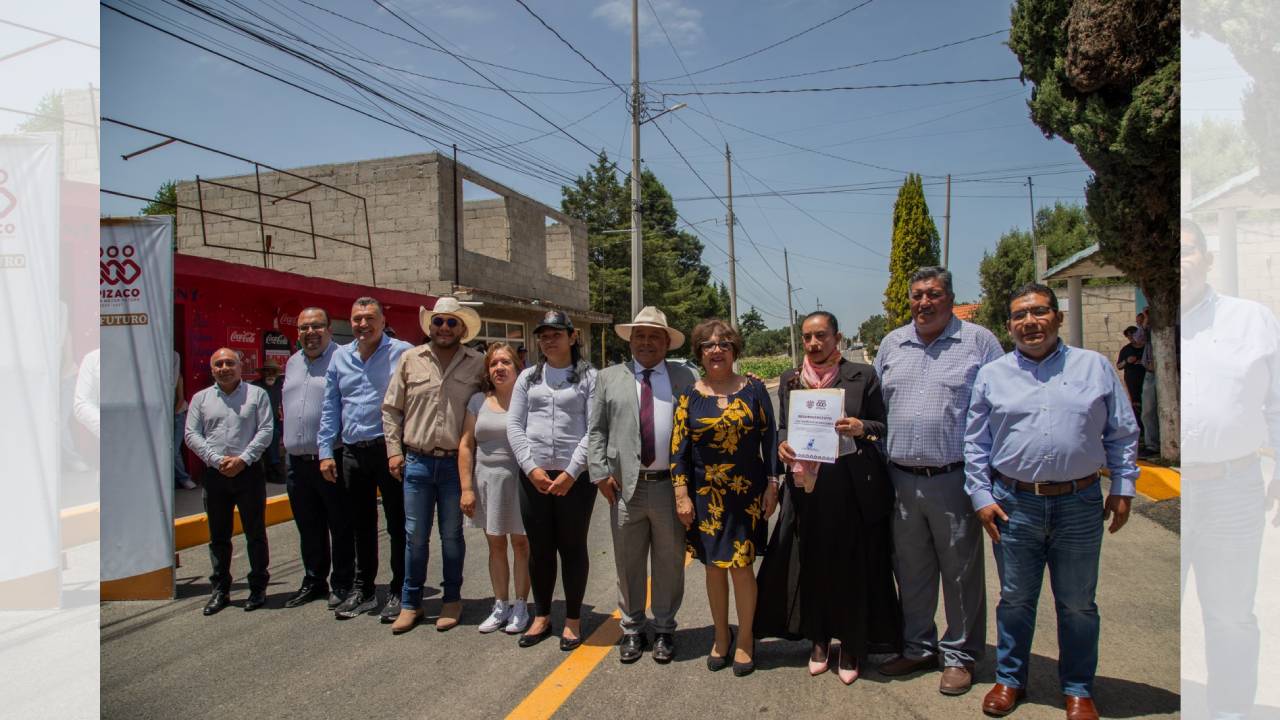 Apizaco transforma la movilidad en Santa Anita Huiloac con nuevo pavimento asfáltico
