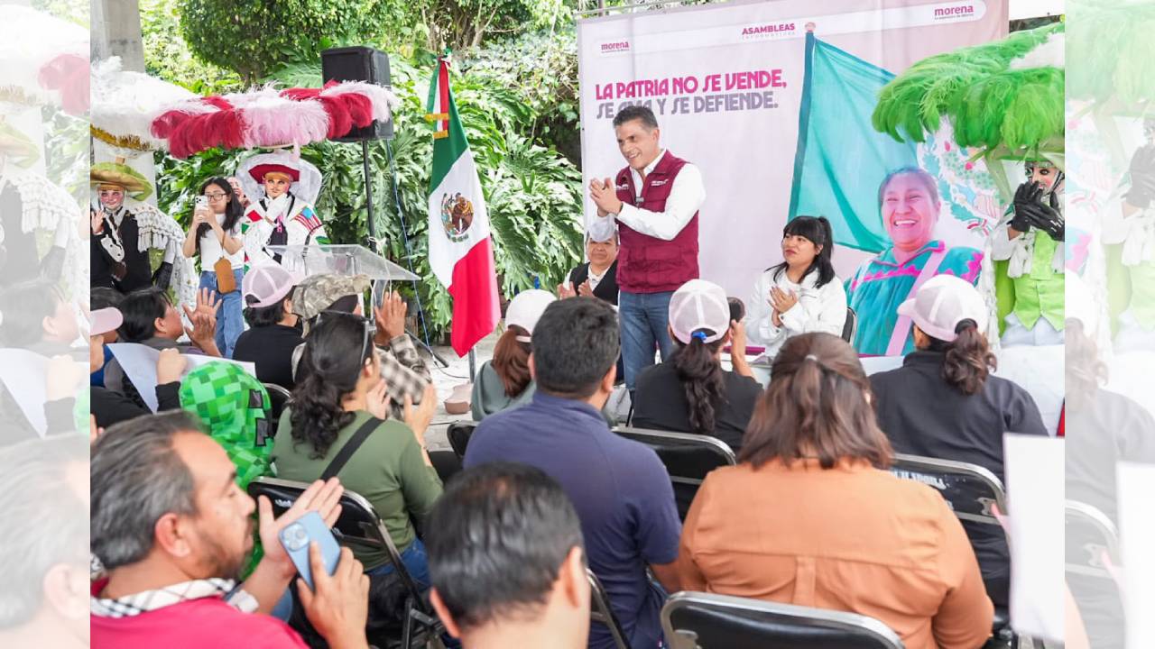 Alfonso Sánchez García: seguimos haciendo un Morena cercano al pueblo y fuerte en el territorio