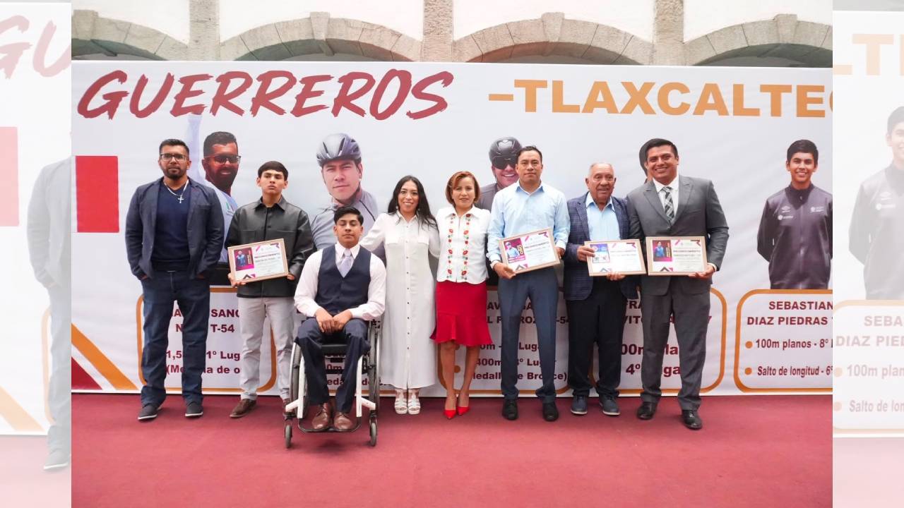Reconoce Diputada Madai Pérez a atletas tlaxcaltecas que brillaron en el World Para Athletics Grand Prix