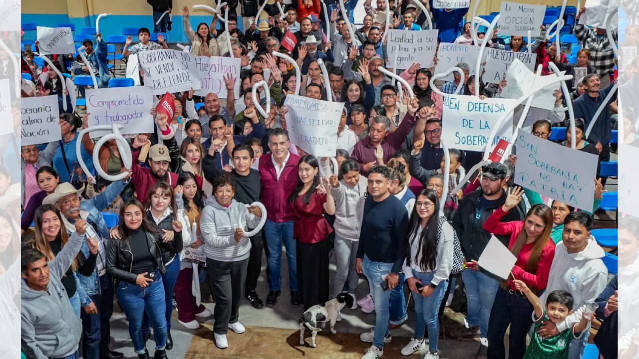 Hueyotlipan y Papalotla van con Alfonso Sánchez García por la transformación