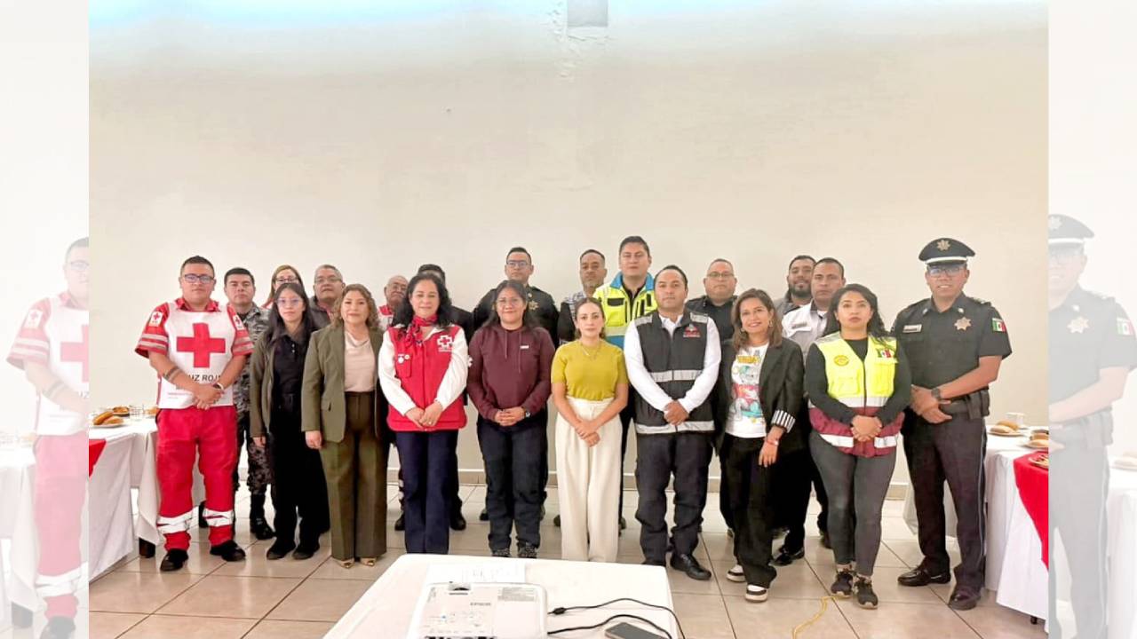 Ayuntamiento de Tlaxcala participa en coordinación interinstitucional para fortalecer la seguridad durante la carrera “Todo México salvando vidas”