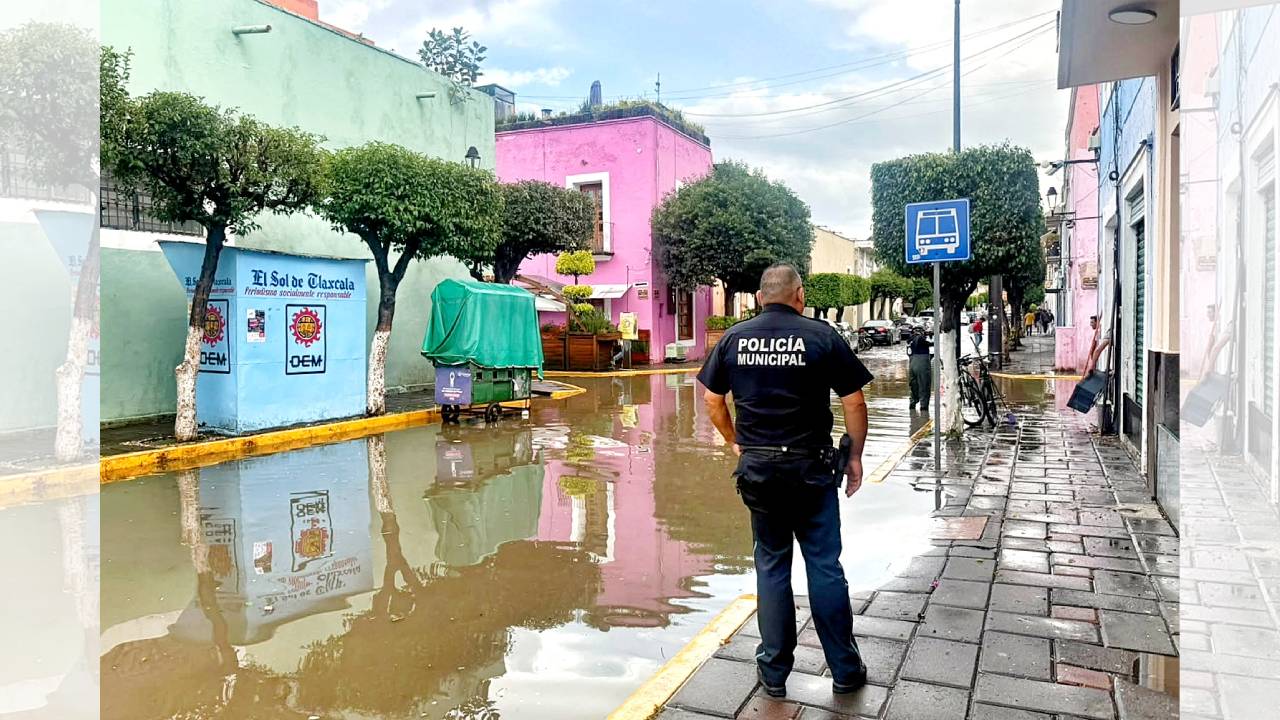 Ayuntamiento de Tlaxcala activa brigadas de atención ante lluvias y mantiene vialidades seguras