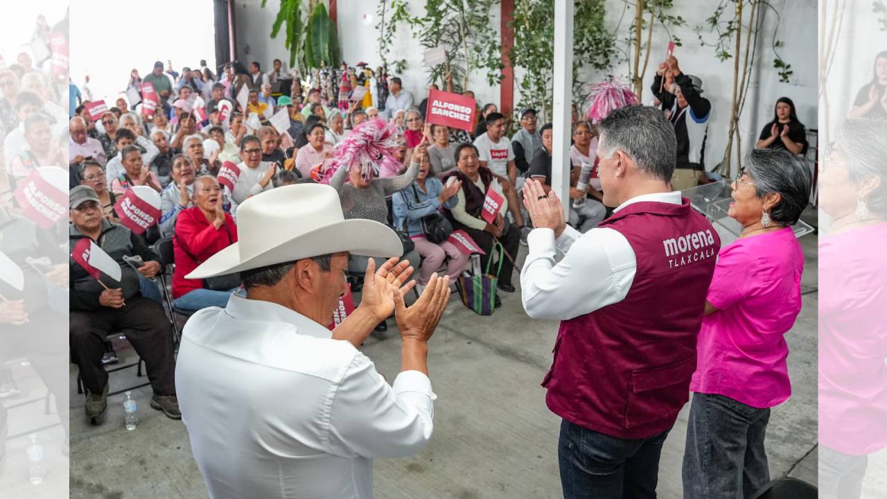 Invaluable labor de quienes construyeron Tlaxcala: Alfonso Sánchez García; suma el respaldo de adultos mayores
