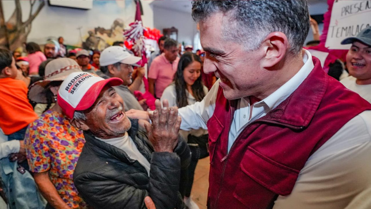 Cada vez más tlaxcaltecas con Alfonso Sánchez en defensa de la transformación