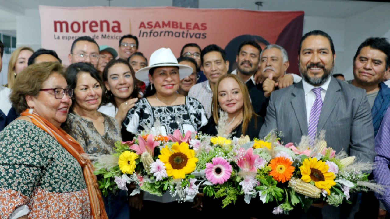 Con respaldo multitudinario, Ana Lilia Rivera convoca a la unidad: “Aquí todos cabemos”