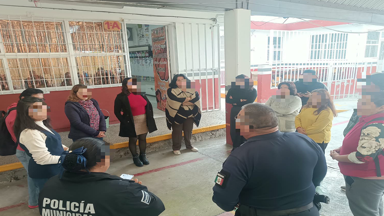 Seguridad Pública de Totolac atiende intento de robo en primaria de Zaragoza