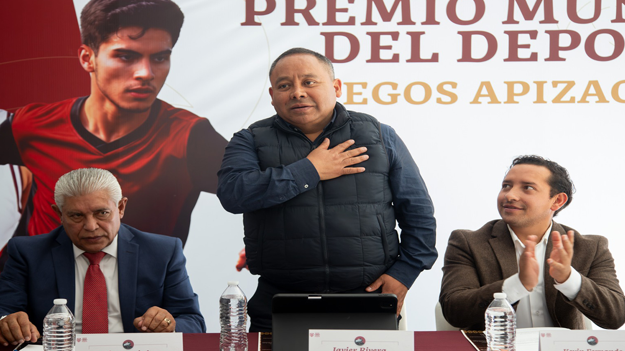 Presenta el Ayuntamiento de Apizaco las convocatorias del Premio Municipal del Deporte y los Juegos Apizaquenses 2026